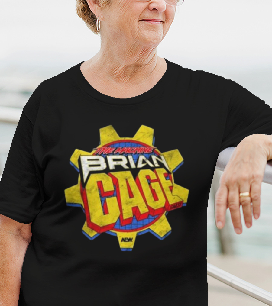 The Machine Brian Cage 97 AEW Gear T-Shirt