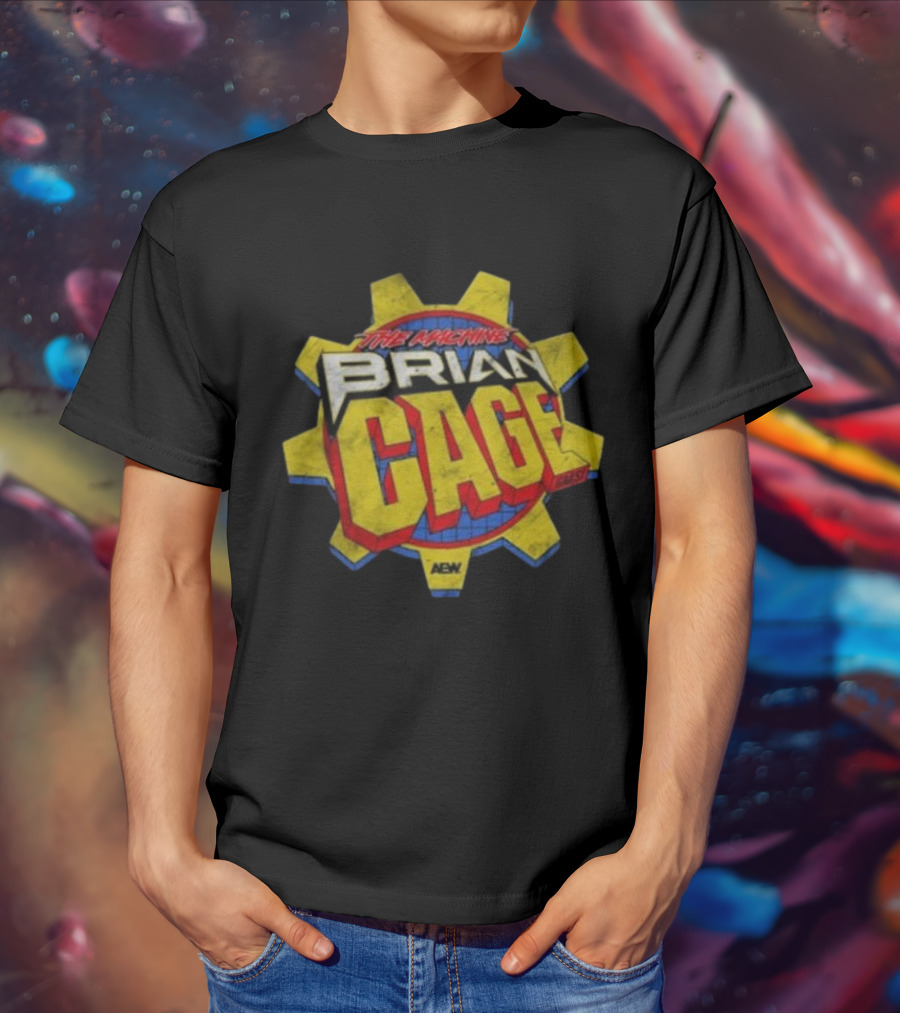 The Machine Brian Cage 97 AEW Gear T-Shirt