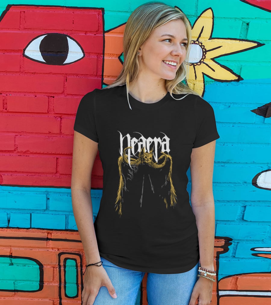 Neaera Owl Gothic Skull Design 28th June T-Shirt