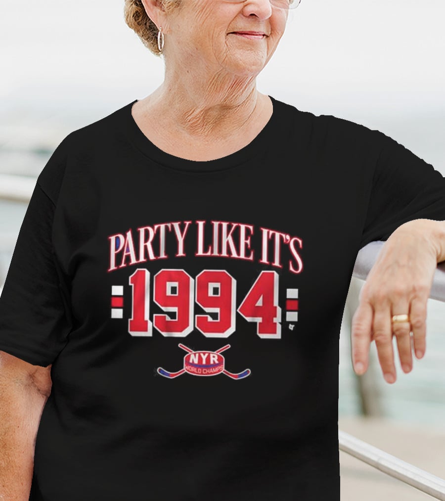 Party Like It’s 1994 NYR World Champs Hockey T-Shirt