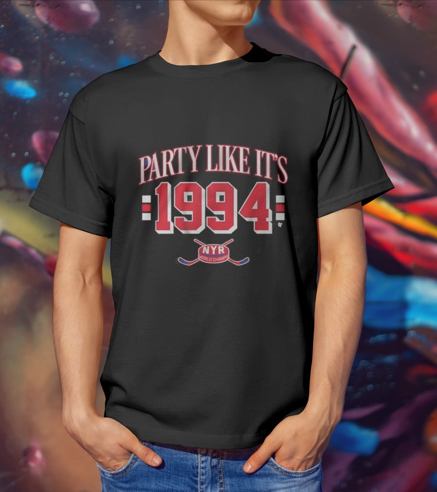 Party Like It’s 1994 NYR World Champs Hockey T-Shirt