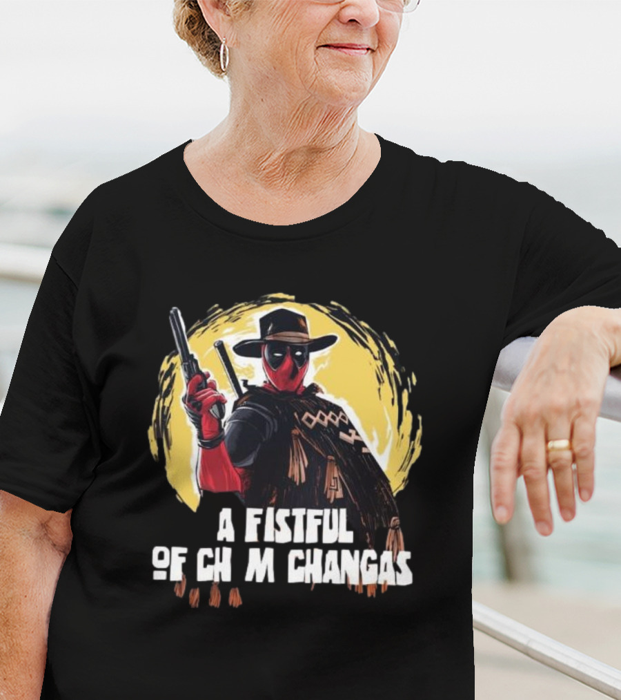 Deadpool Western: A Fistful Of Chimichangas T-Shirt
