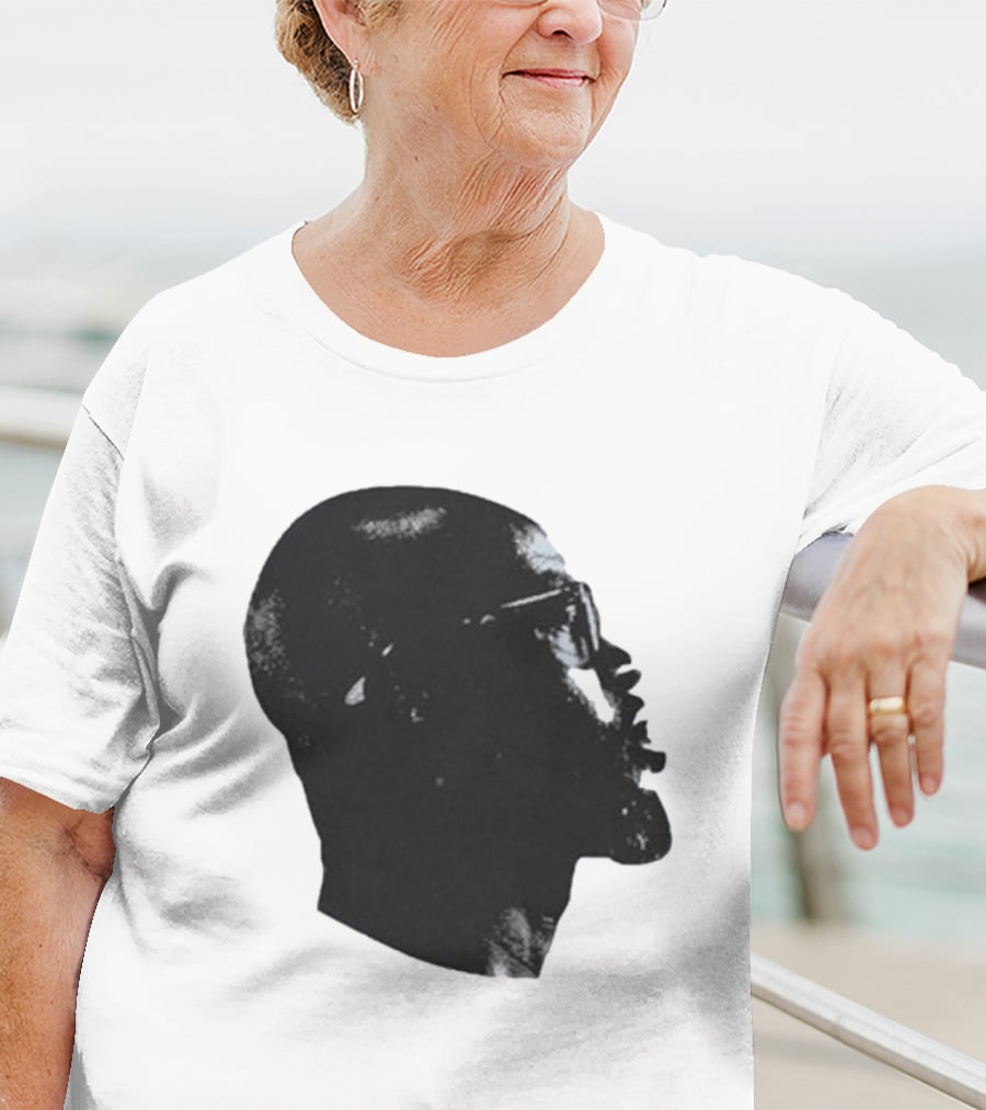 Black Coffee Black On Silhouette Profile T-Shirt