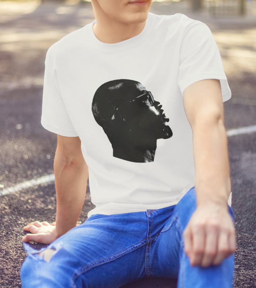 Black Coffee Black On Silhouette Profile T-Shirt