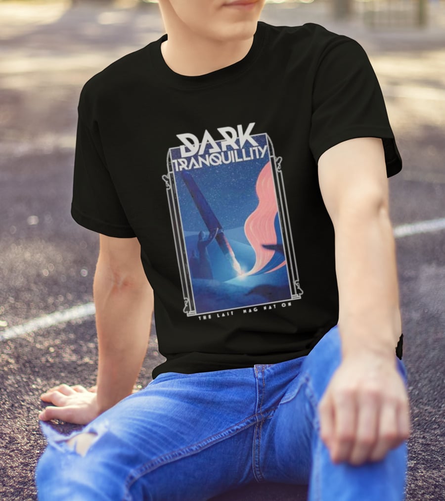 Dark Tranquillity The Last Imagination Cosmic Journey In Night Sky T-Shirt