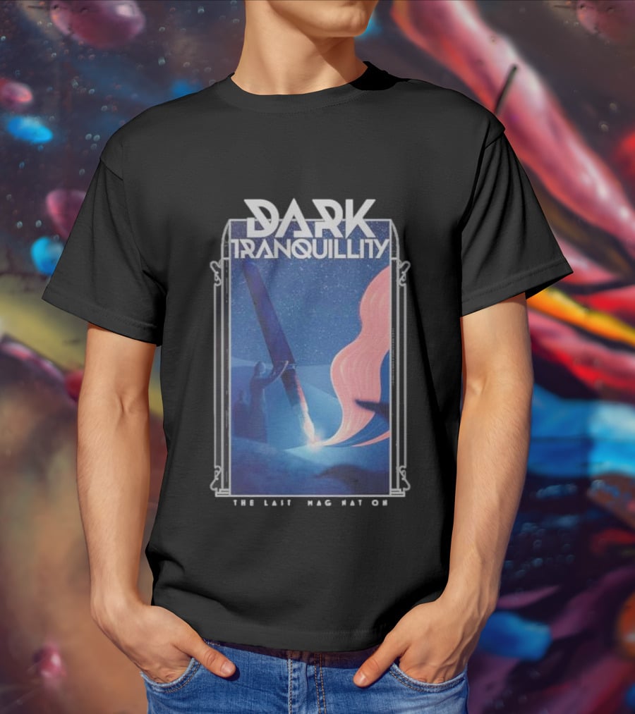 Dark Tranquillity The Last Imagination Cosmic Journey In Night Sky T-Shirt