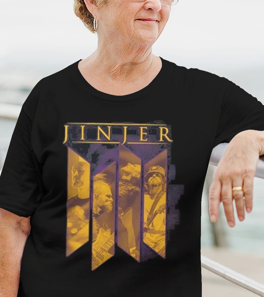 Jinjer Band Members Live Performance T-Shirt