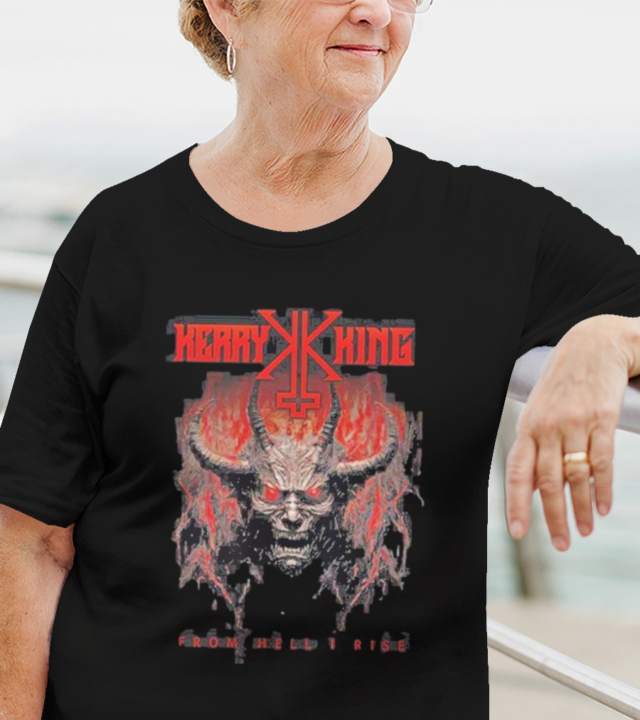 Kerry King From Hell I Rise Demon Head T-Shirt