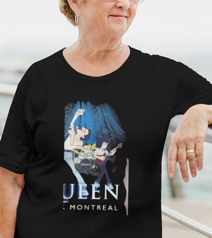 Queen Rock Montreal Animated Concert Scene T-Shirt