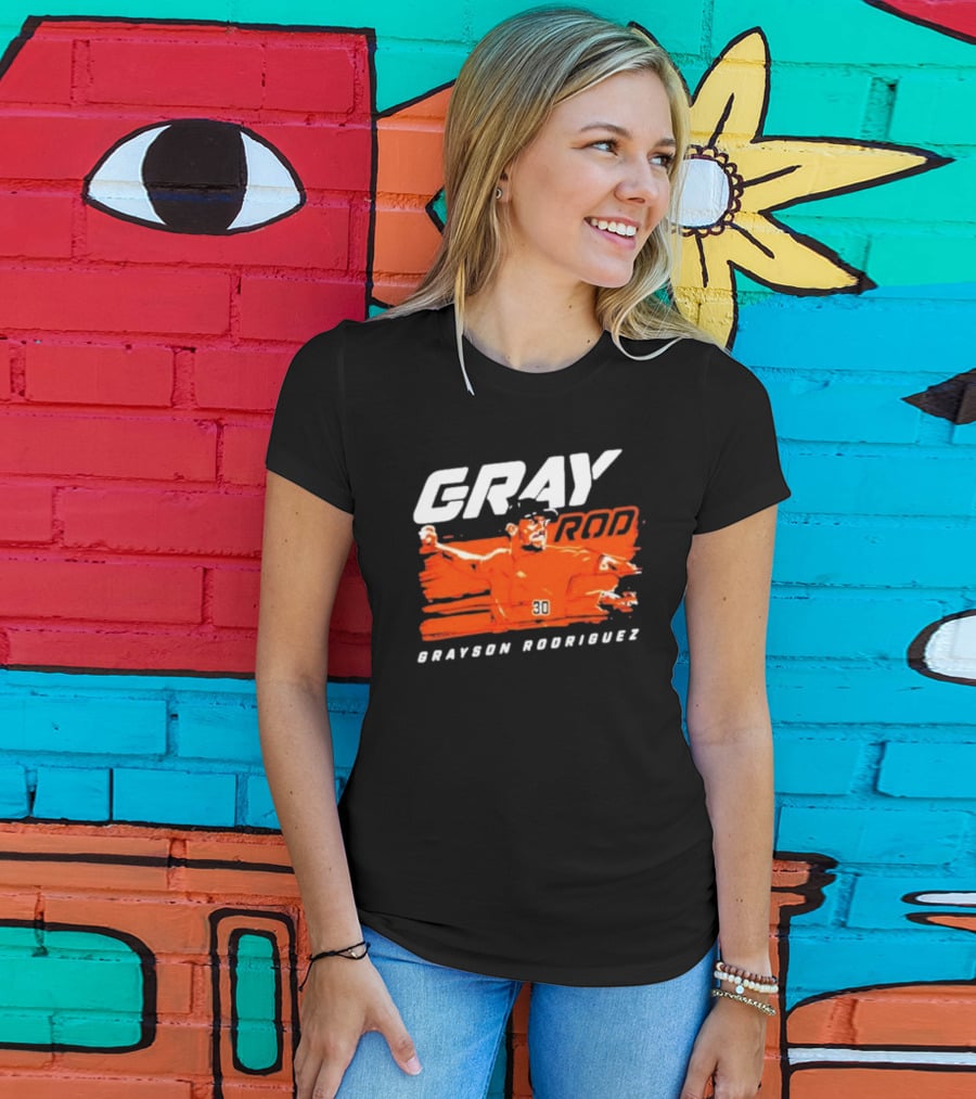 GRAY ROD Grayson Rodriguez Baltimore Orioles Baseball 30 T-Shirt