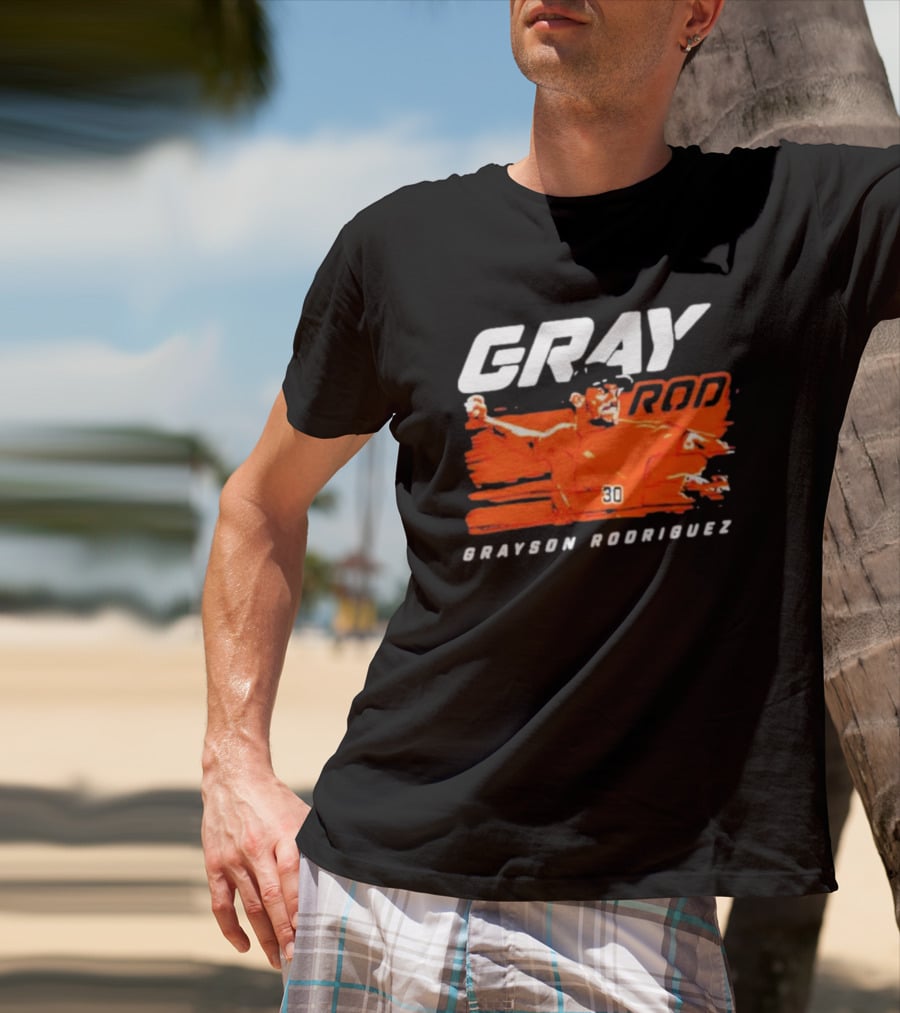 GRAY ROD Grayson Rodriguez Baltimore Orioles Baseball 30 T-Shirt
