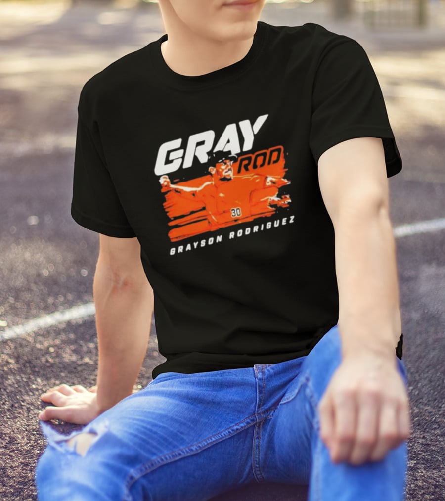 GRAY ROD Grayson Rodriguez Baltimore Orioles Baseball 30 T-Shirt