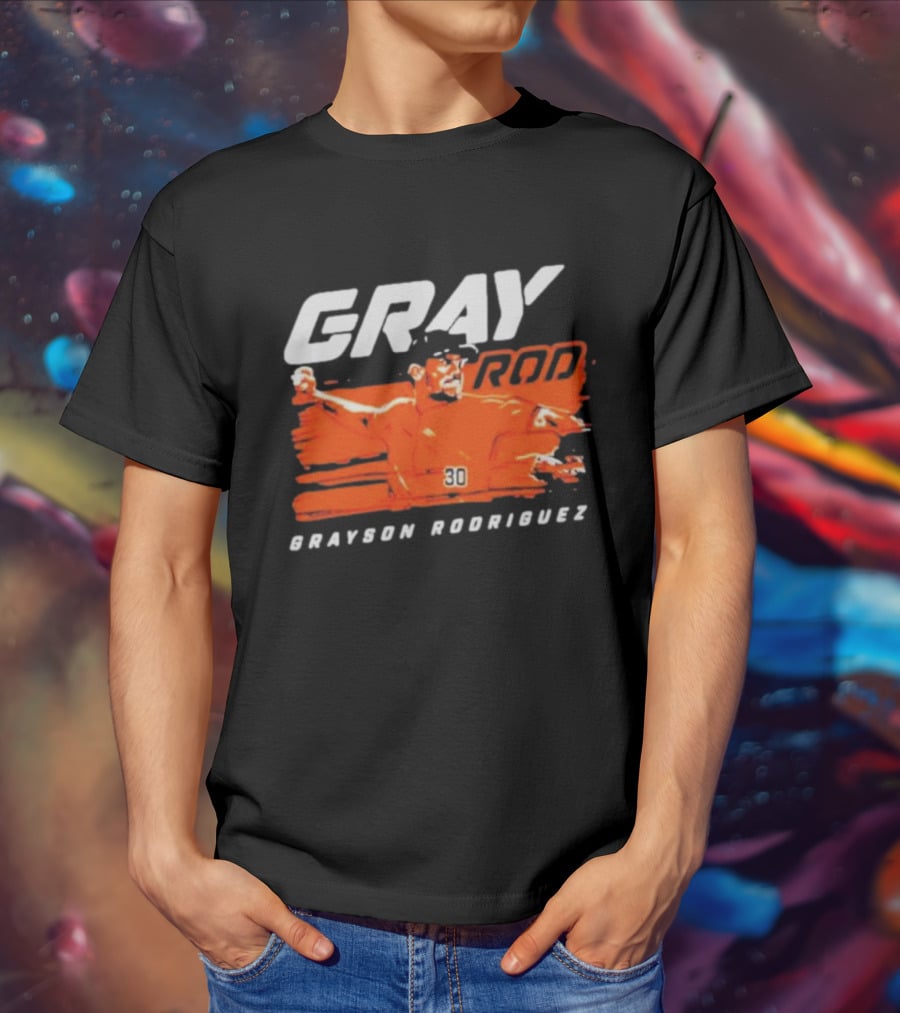 GRAY ROD Grayson Rodriguez Baltimore Orioles Baseball 30 T-Shirt