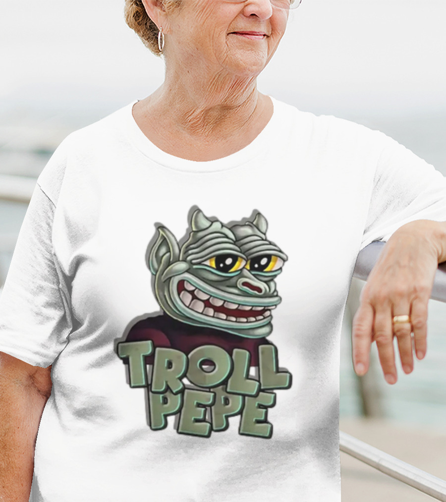 Harambe Troll Pepe Face Meme Humor T-Shirt