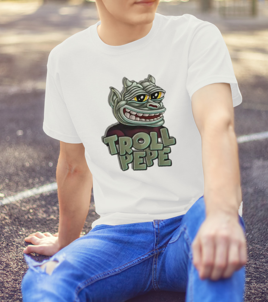Harambe Troll Pepe Face Meme Humor T-Shirt