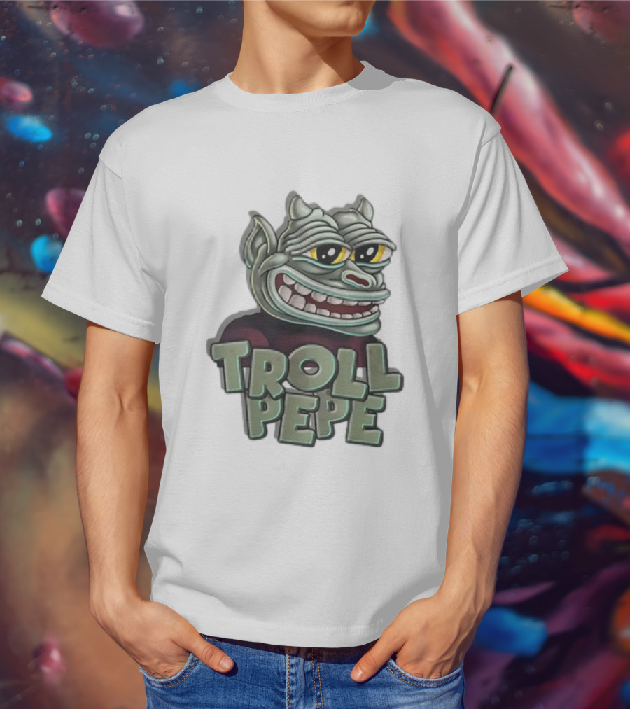 Harambe Troll Pepe Face Meme Humor T-Shirt