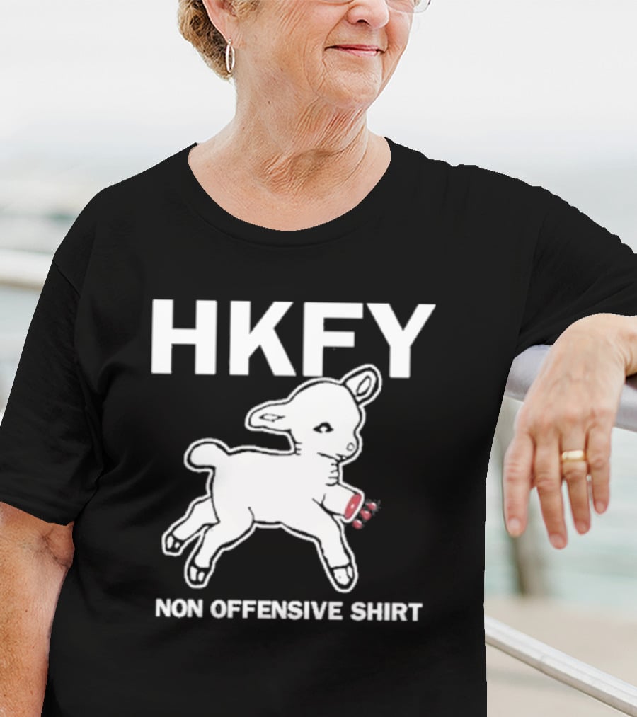 HKFY Non Offensive Shirt Cute Lamb With Sausages T-Shirt