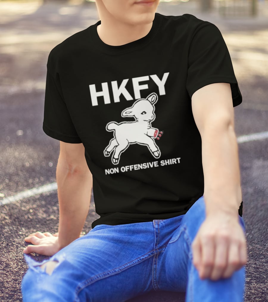 HKFY Non Offensive Shirt Cute Lamb With Sausages T-Shirt