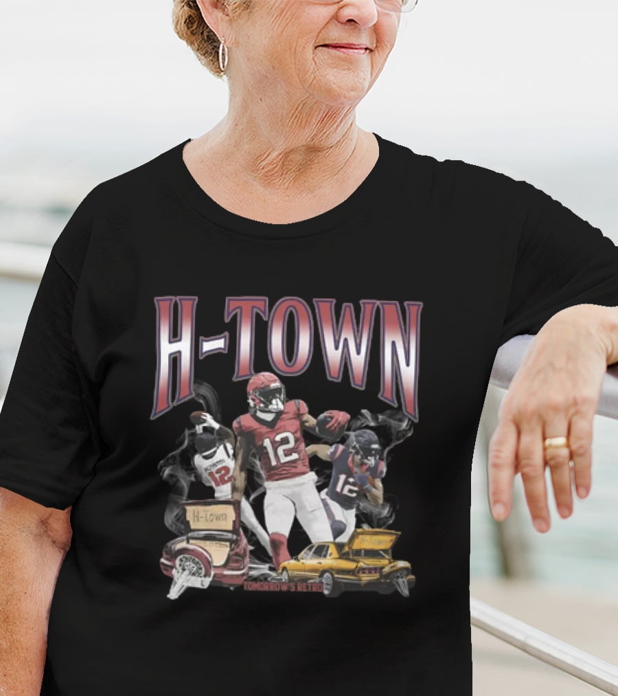 H-Town Houston Texans Nico Collins Tomorrow's Retro T-Shirt