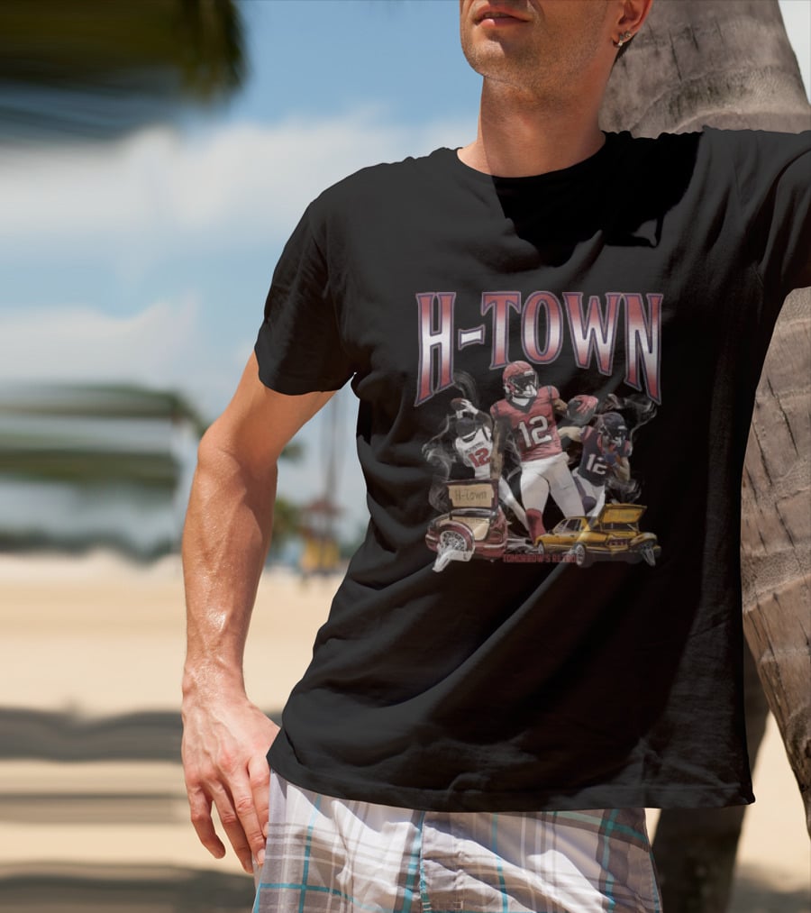 H-Town Houston Texans Nico Collins Tomorrow's Retro T-Shirt