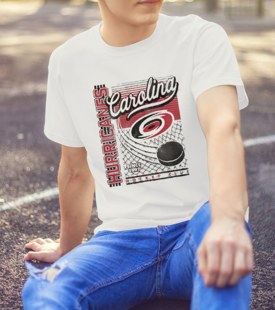 Hurricanes Carolina Hockey Club Since 1977 T-Shirt