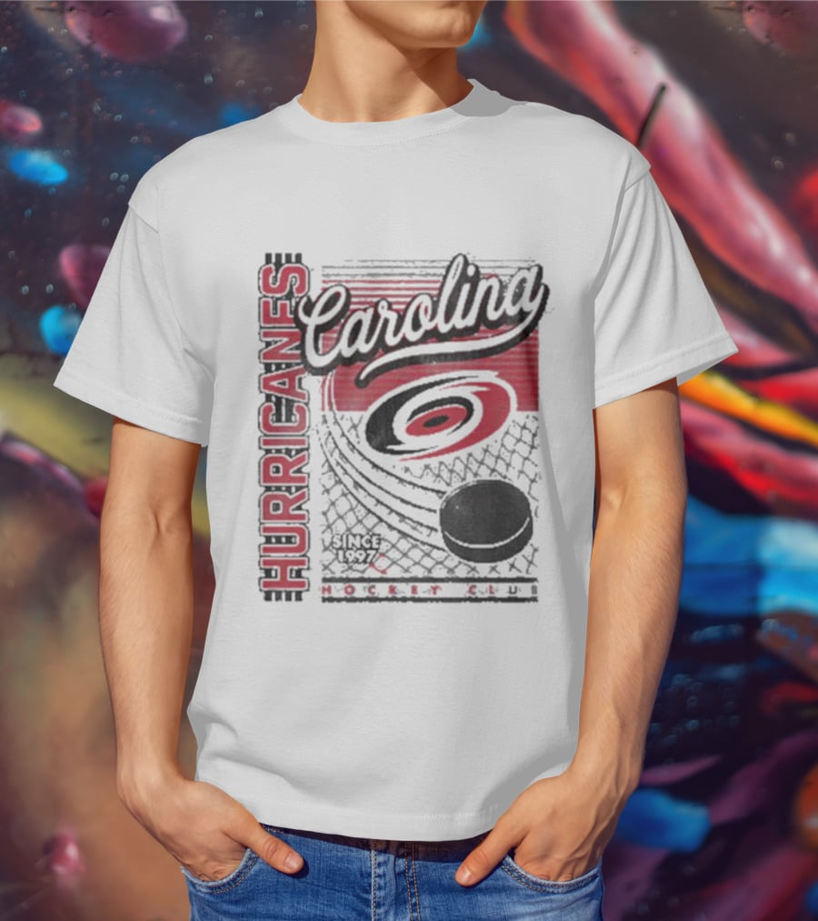 Hurricanes Carolina Hockey Club Since 1977 T-Shirt