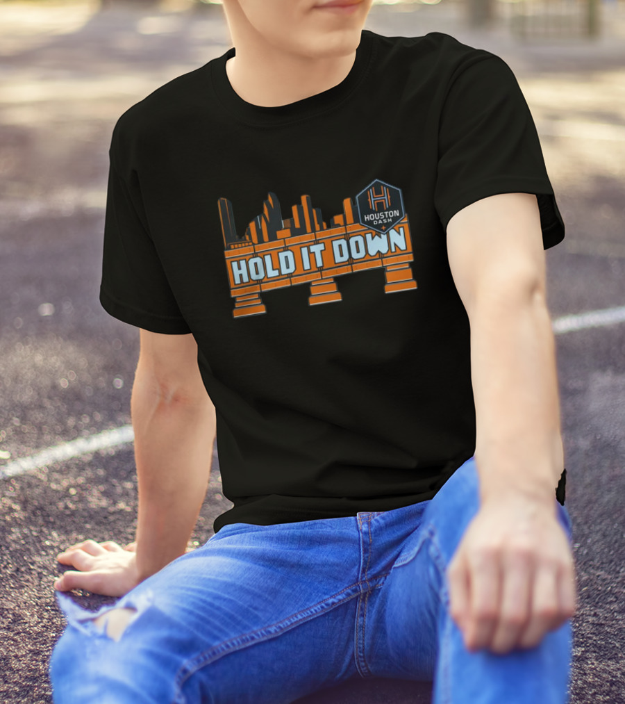 Hold It Down Houston Dash Skyline T-Shirt