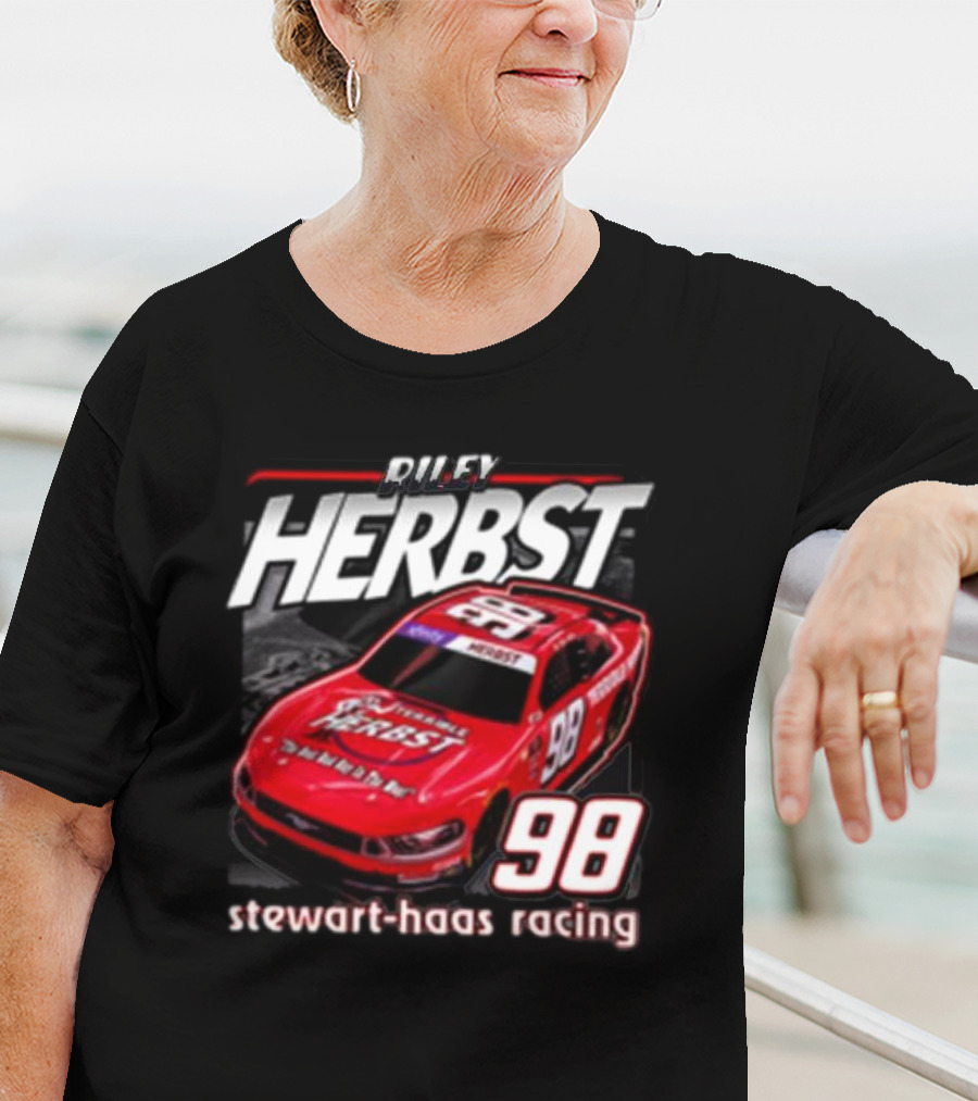 Riley Herbst 98 Stewart-Haas Racing Terrible Herbst Car T-Shirt