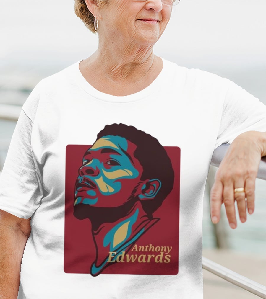 Anthony Edwards NBA Minnesota Timberwolves Basketball Player T-Shirt