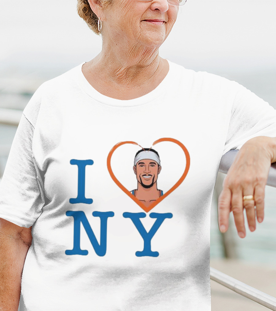 I Heart New York Knicks Basketball Player T-Shirt