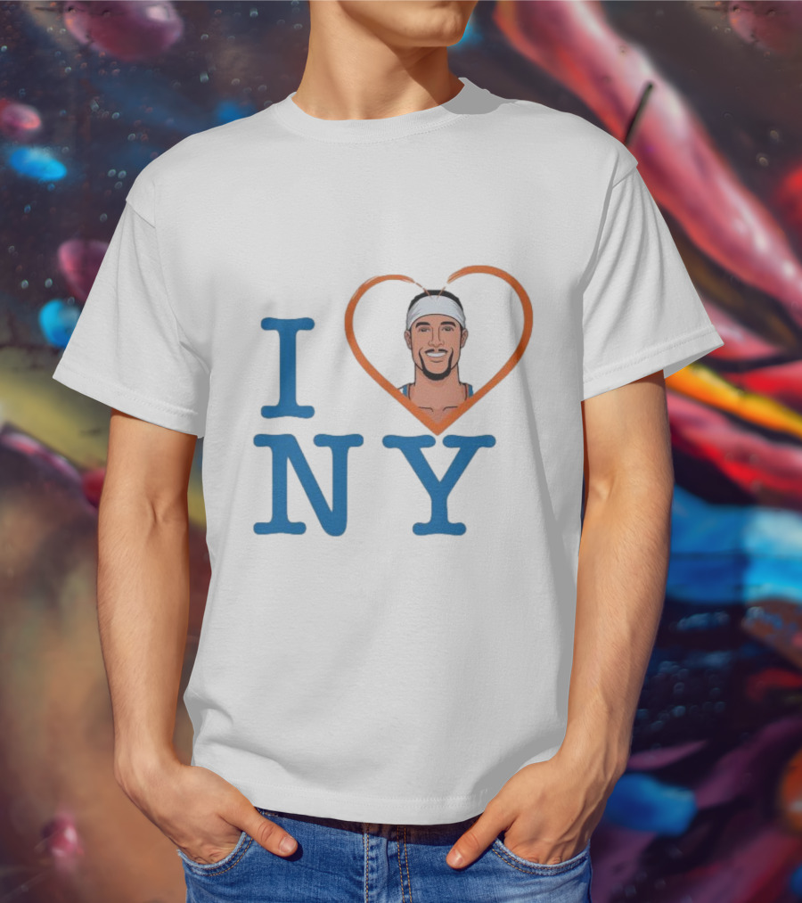I Heart New York Knicks Basketball Player T-Shirt