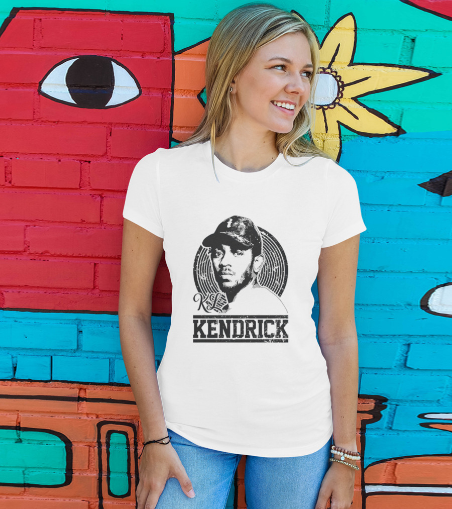 Kendrick Lamar Hip Hop Tribute K.L. Iconic Rapper T-Shirt