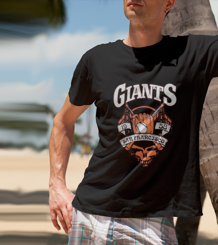 Giants San Francisco 1958 Grateful Dead Homage T-Shirt