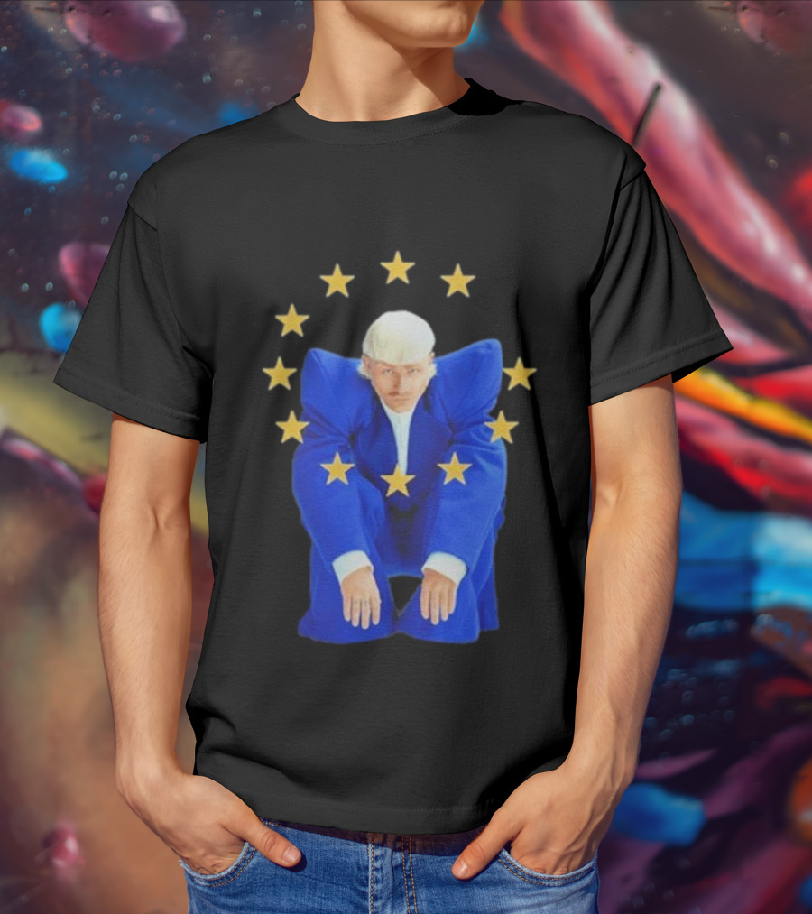 Justice For Joost Klein Blue Suit Stars European Unity T-Shirt
