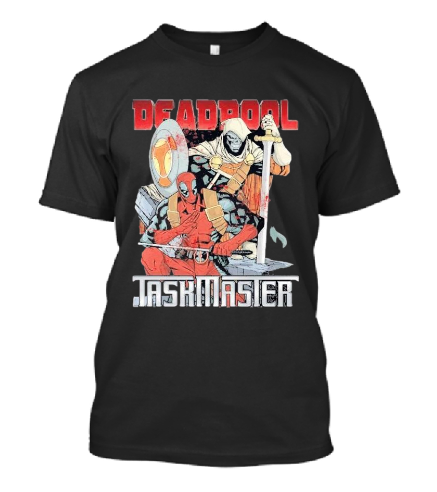 Deadpool Taskmaster Marvel Studio No More Jokes T-Shirt