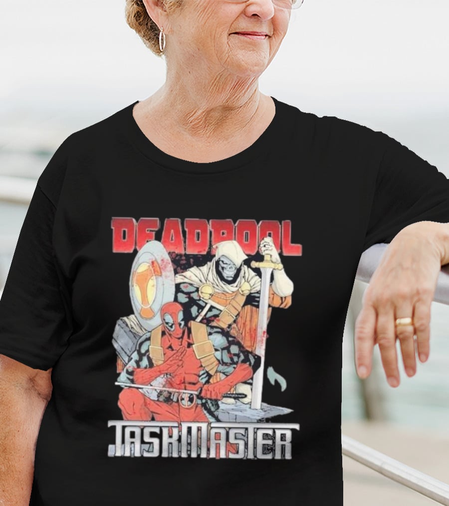 Deadpool Taskmaster Marvel Studio No More Jokes T-Shirt