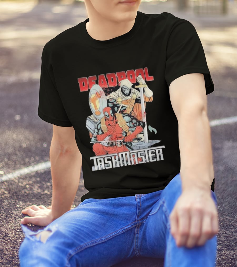 Deadpool Taskmaster Marvel Studio No More Jokes T-Shirt