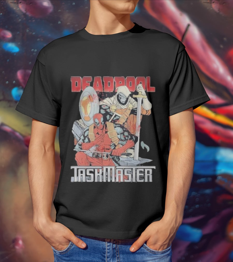 Deadpool Taskmaster Marvel Studio No More Jokes T-Shirt
