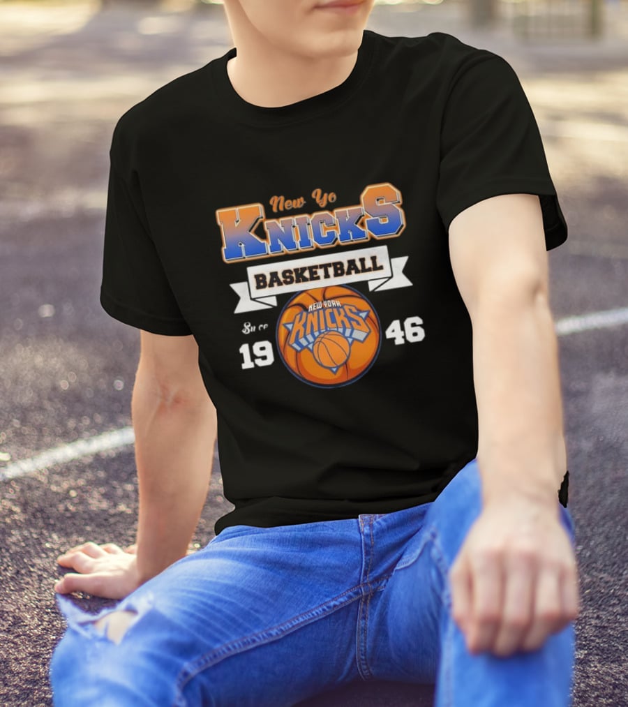 New York Knicks Basketball Since 1946 NBA T-Shirt