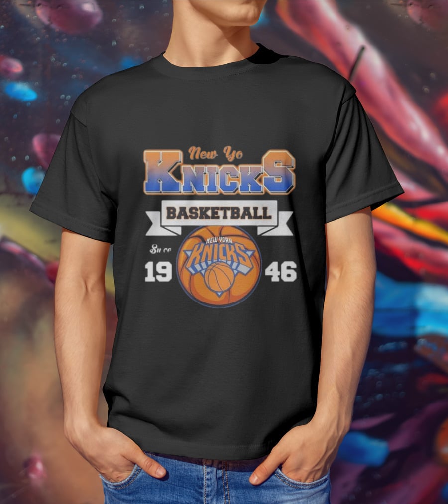 New York Knicks Basketball Since 1946 NBA T-Shirt
