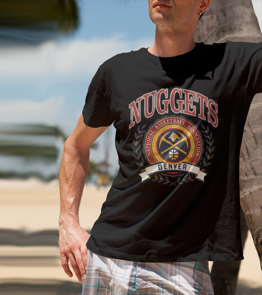 Denver Nuggets National Basketball Association Crest T-Shirt