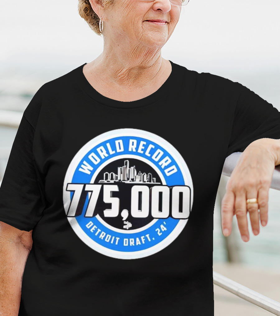 World Record 775000 Detroit Draft 24' T-Shirt