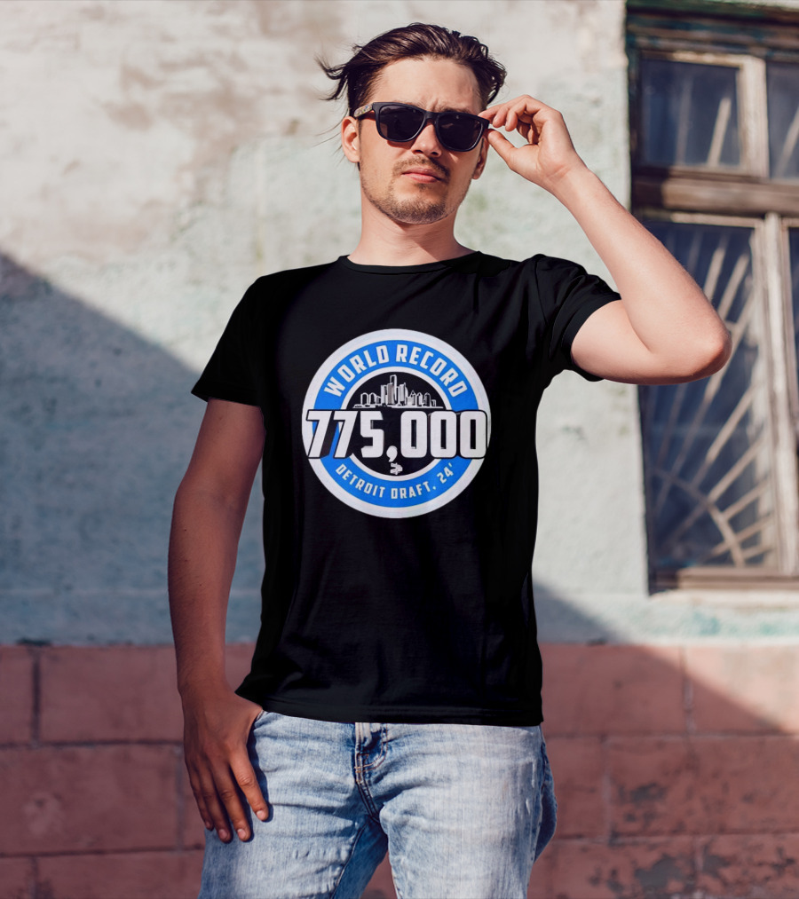 World Record 775000 Detroit Draft 24' T-Shirt