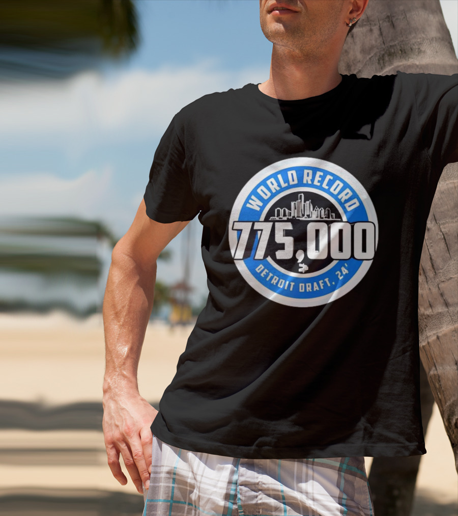 World Record 775000 Detroit Draft 24' T-Shirt