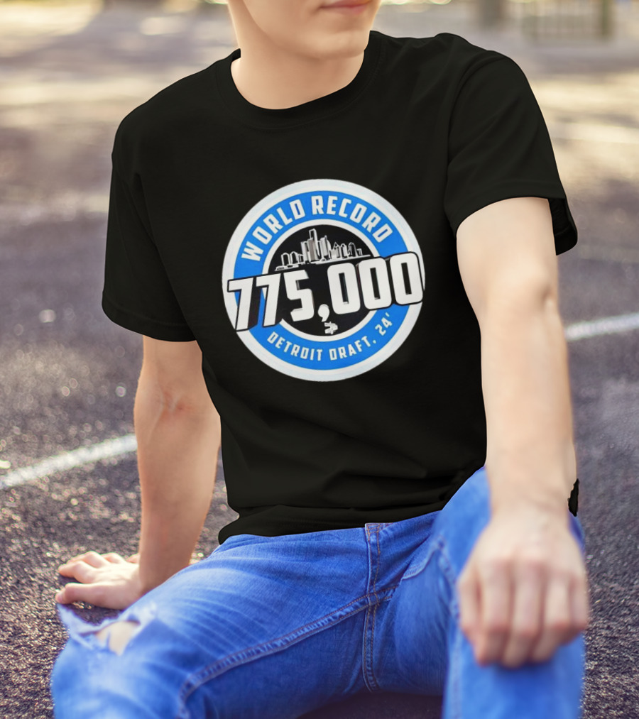 World Record 775000 Detroit Draft 24' T-Shirt