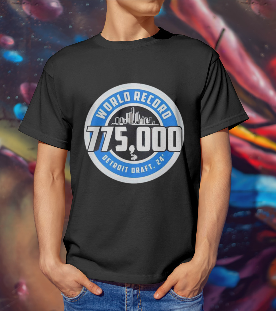 World Record 775000 Detroit Draft 24' T-Shirt