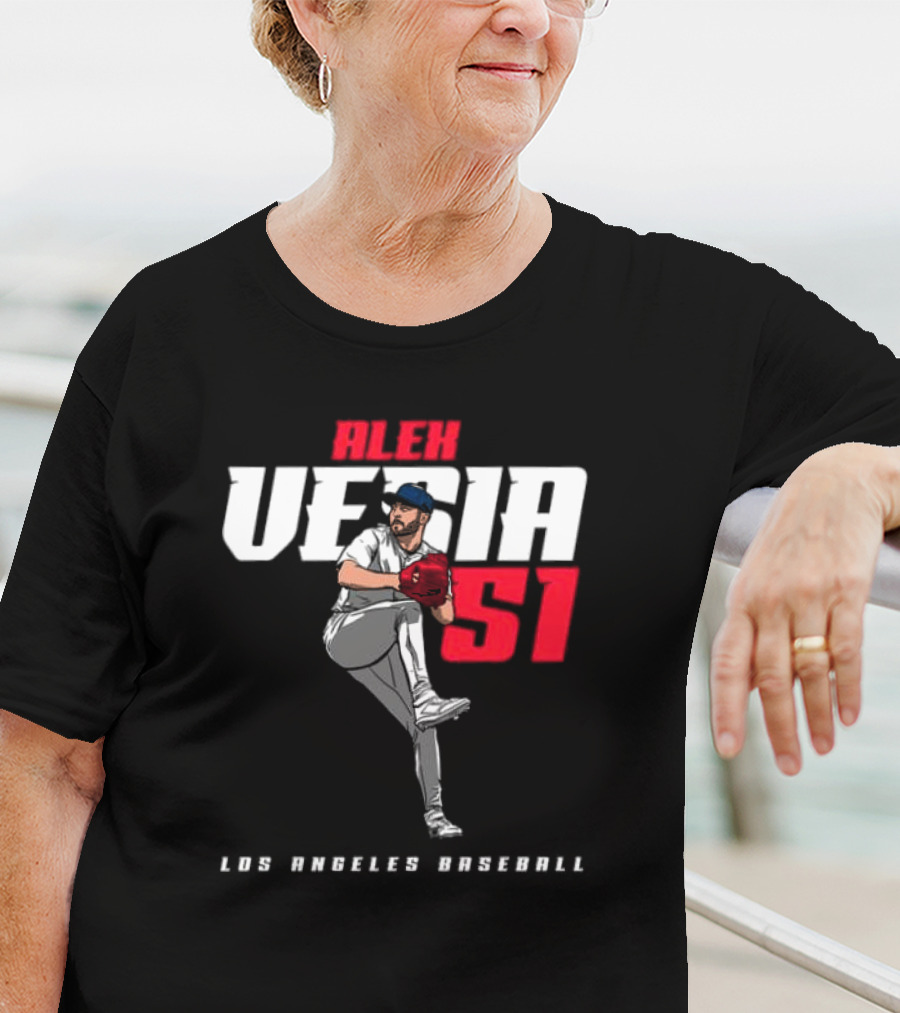 Alex Vesia #51 Los Angeles Baseball Player Dodgers T-Shirt