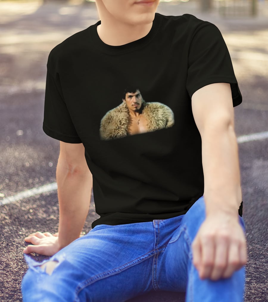 Omar Apollo God Said No Fur Coat T-Shirt