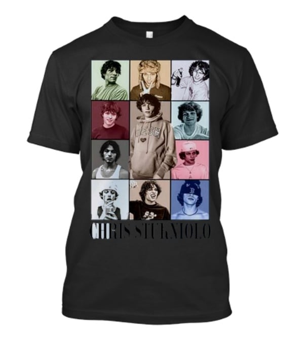 Fuzeprint Chris Sturniolo Multicolor Portrait Grid Collection T-Shirt