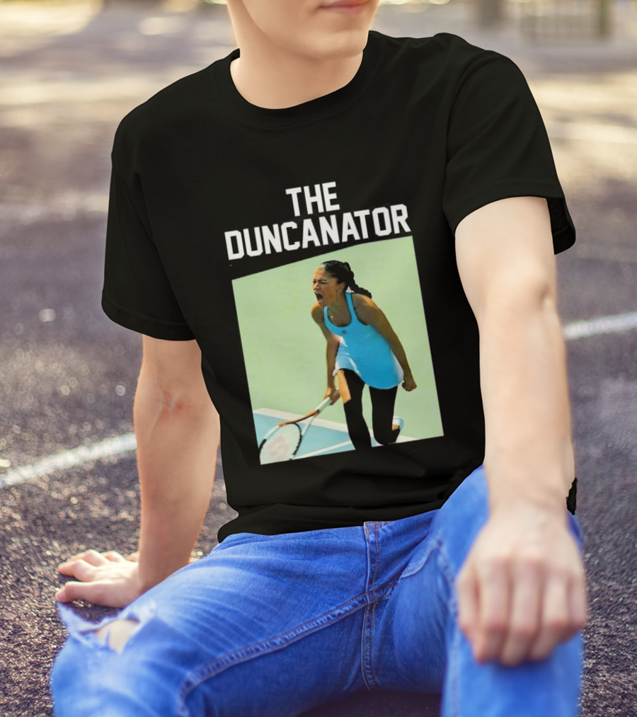 The Duncanator Challengers Zendaya Tashi Duncan Tennis Court Victory T-Shirt